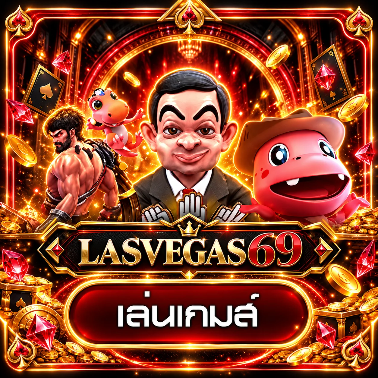 การ์ดทดลองเกม AMB บน LASVEGAS69